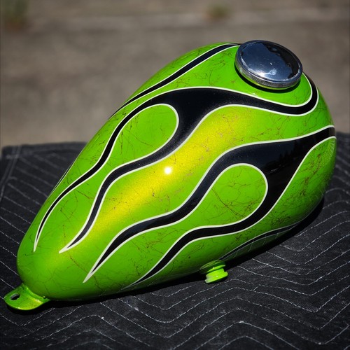 Custom painted axed - painted, chopper