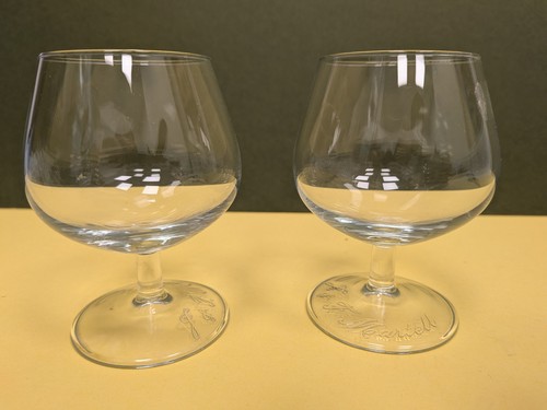 Pair martell 1715 branded - of,