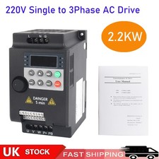 2.2KW 220V Single to 3 Phase