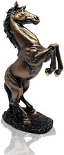 Bronze Rearing Horse Statue