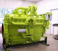 Detroit Diesel Engine GM16V-71T Model: 7163-7000