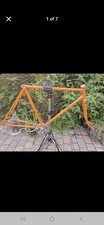 Raleigh Super Sports Bike Frame, Fork And Cranks . Vintage 1948 Lenton