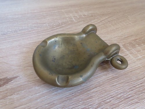 Vintage ship shackle - shackle, brass