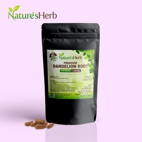 Dandelion root capsules - dandelion,