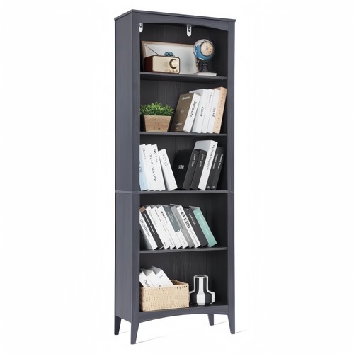 Tier bookcase 65in open - 65in,