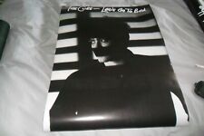 THE CURE - LET'S GO TO BED PROMO POSTER PUNK ROCK GOTH 23.5" X 33" EX