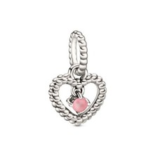 Pandora Petal Pink Beaded