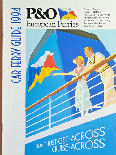 European ferries 1994 car - p&o,