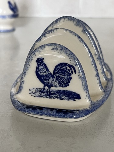 Moorland pottery burslem blue - moorland,