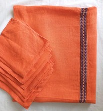 Vintage Retro Bright Orange