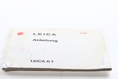 Leica manual for - , r7