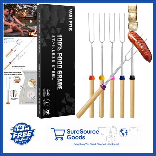 Marshmallow toasting forks set - forks,