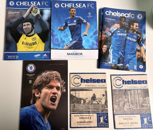 Chelsea programme bundle - programme,