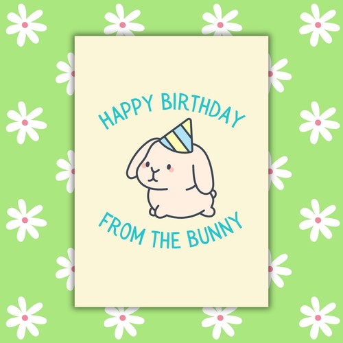 From the bunny birthday - the,