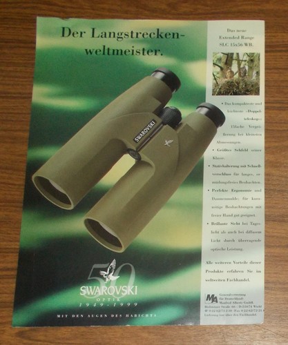 Rare advertising swarovski - rare,