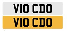 cherished Private number plate Registration V10 CDO Lamborghini Audi Viper