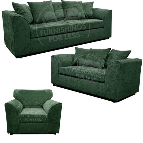 Monaco green corner sofa - green,