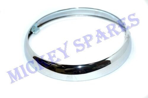 Lucas type chrome headlight - lucas,