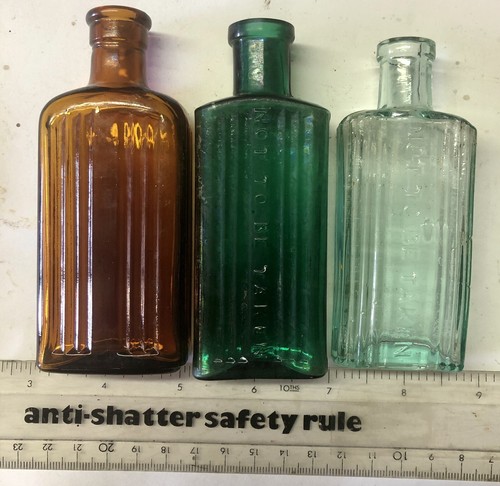 Set vintage antique 2oz - set, x3