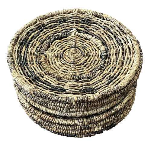 Set hand woven rattan - 8,