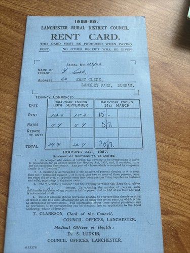 Lanchester rural district - rural,