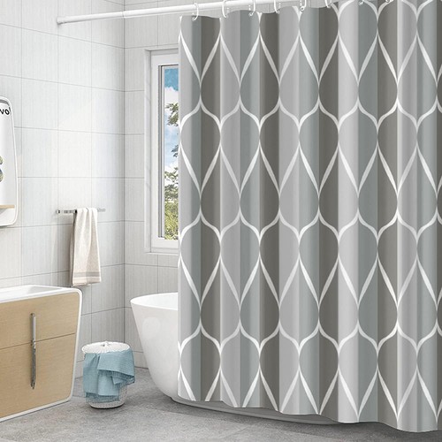 Weighted shower curtain 180 - weighted,