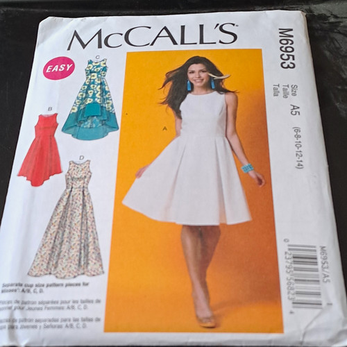 Mccall m6953 easy dress - mccall’s,