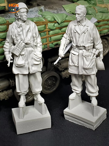 Resin model figure kits - 1/35,