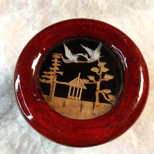 Vintage round diorama - round,