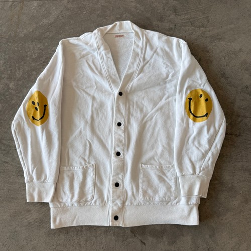 Kapital mens white smiley face - smiley,