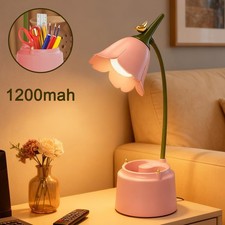 Led flower desk lamp - flower,