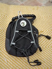 Disney Mickey Mini Backpack Pouch Black Parks Belt bag Logo CMC  Golf