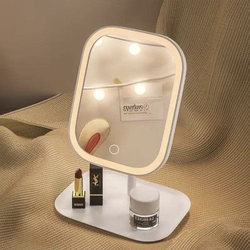 Led makeup mirror with - makeup, light
