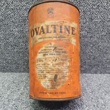 Ovaltine 16oz Canister Tin