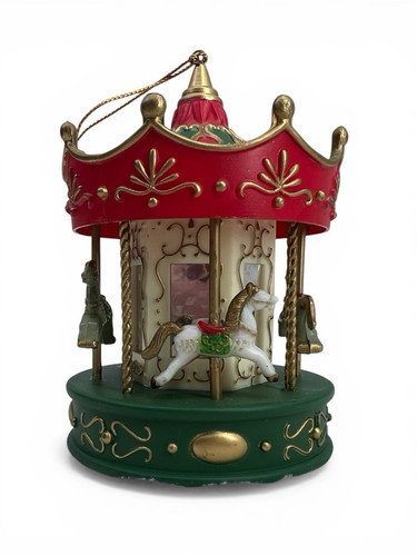Vintage christmas carousel - vintage,