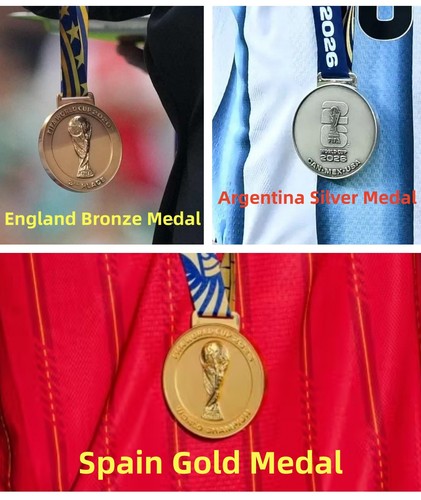 Gold silver bronze medal - gold, world