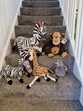 Dreamworks Madagascar Soft Toys X 5 Vintage 2 With Original Tags