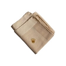 Rolex Vintage Handkerchief Handrolled 100% Cotton Fisba
