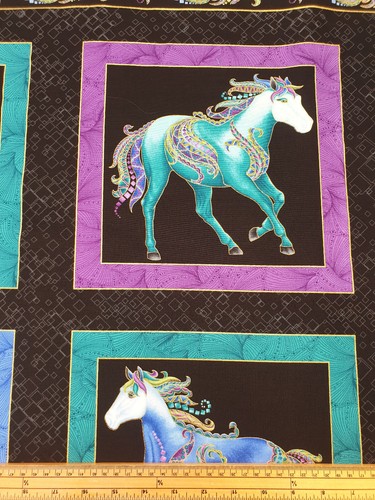 Panel horse fabric 100 - panel,