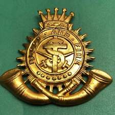 Original British Salvation Army Blood and Fire Cap Badge