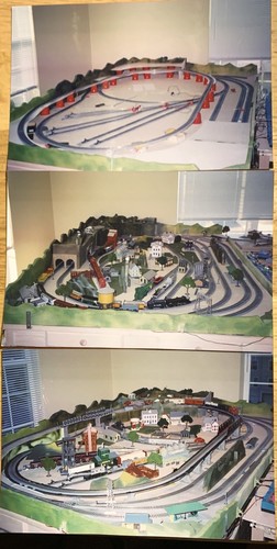 Model railroad complete - model,