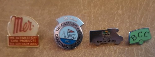 Caravan camping badges - caravan,