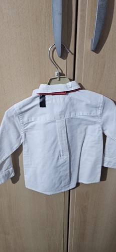 Next boys white solid collared - white,