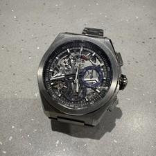 Zenith El Primero Defy 21 Silver Men's Watch £12.4k retail 