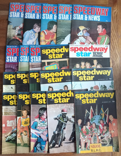 Speedway star magazines x20 - speedway,