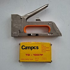 Staple Gun for Staple 13 / 4 6 8 - Metal Body with Staples