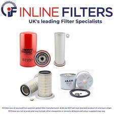 Filter Kit for JCB 530-120 w/Perkins 1004.4/AB50260 Eng S/No 561011564528->