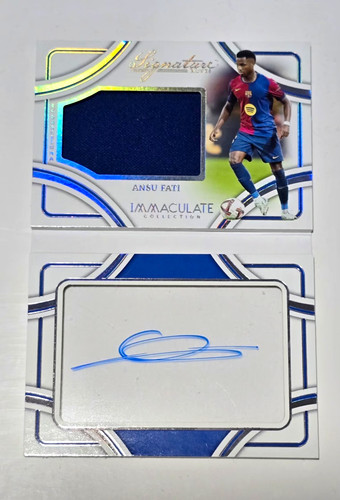 Panini immaculate signature - panini,