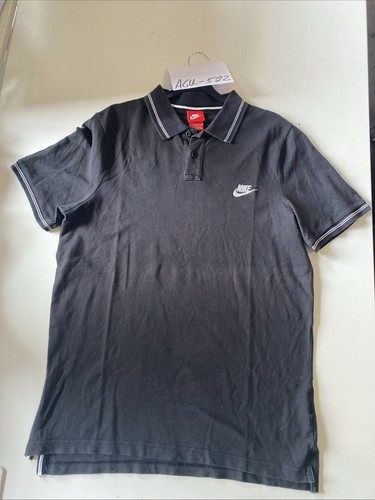 Nike black tipped polo - polo, shirt
