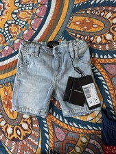 Authentic DOLCE & GABBANA Kids Shorts Blue Cotton Bermuda Denim6/9mos NWT 308USD